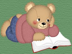 bear with book